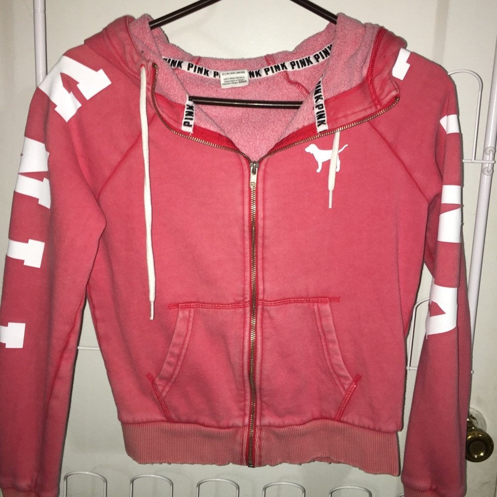 PINK zip zacket